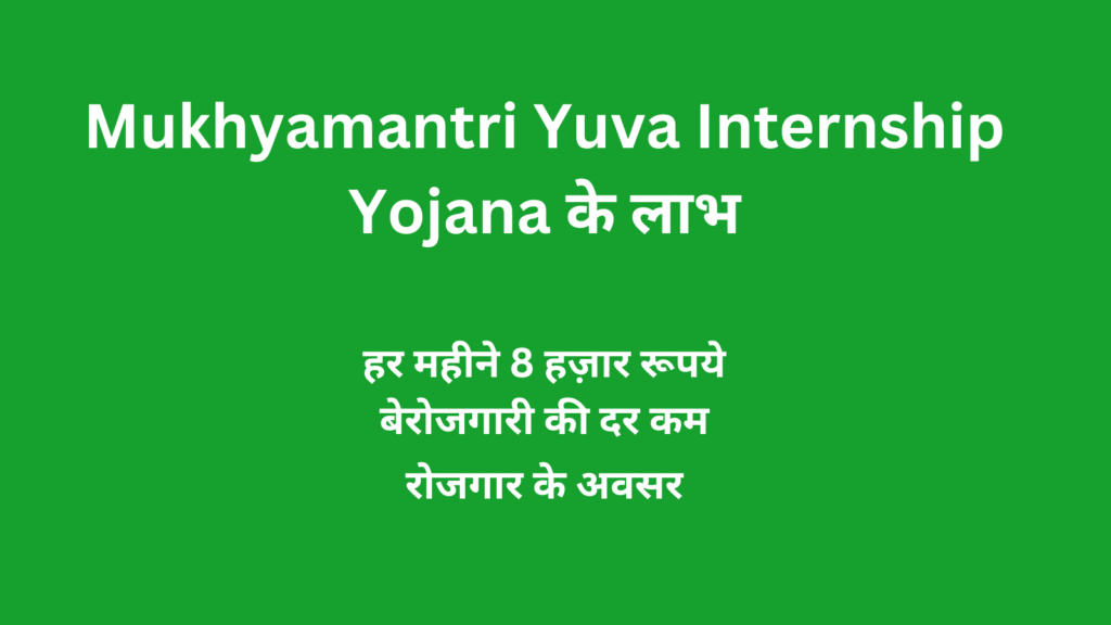 MP Mukhyamantri Yuva Internship Yojana 2024